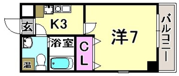 DOIマンションの物件間取画像